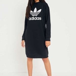 Adidas Originals Trefoil Sweatshirt Dress S